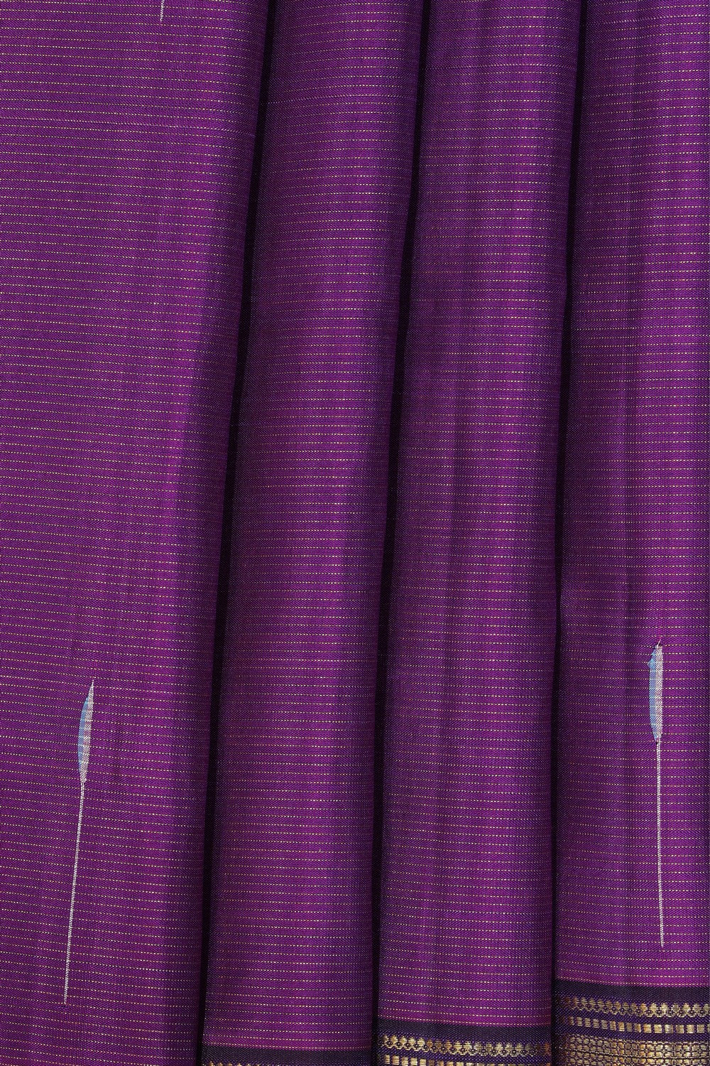 Image of Arani Silk Orchid-Purple Saree